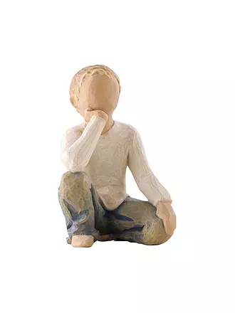 WILLOW TREE | Figur - Neugieriges Kind 7,5cm 26227 | 